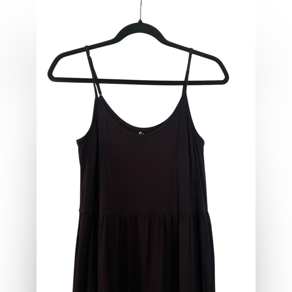SO Tiered Black Dress Womens Size Small - Picture 4 of 7